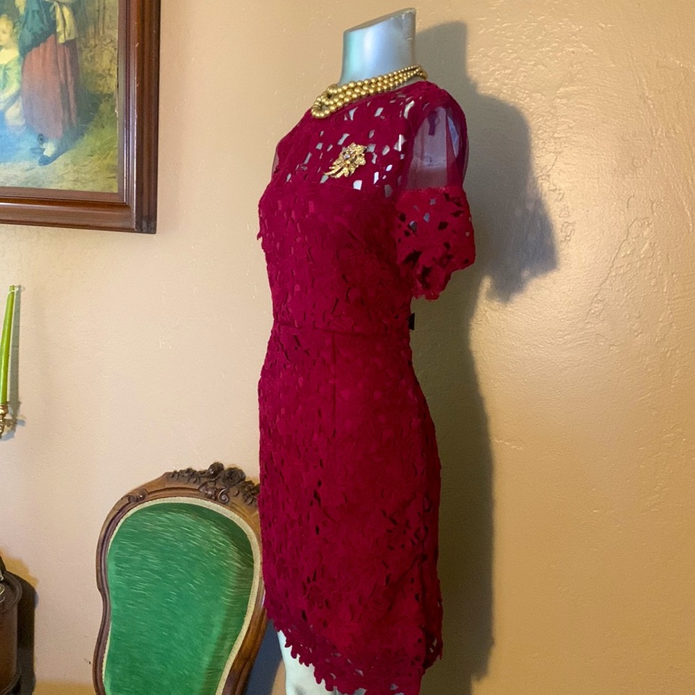 Romeo & Juliet Couture Giupure Dress. SZ L - Picture 4 of 6